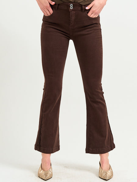 Pantalón Flared Moro