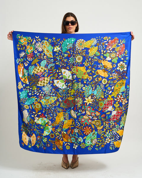 Pañuelo Estampado Blue