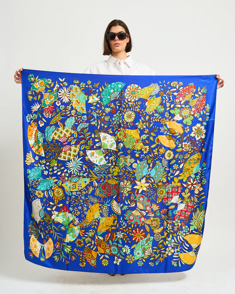 Pañuelo Estampado Blue