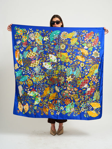 Pañuelo Estampado Blue