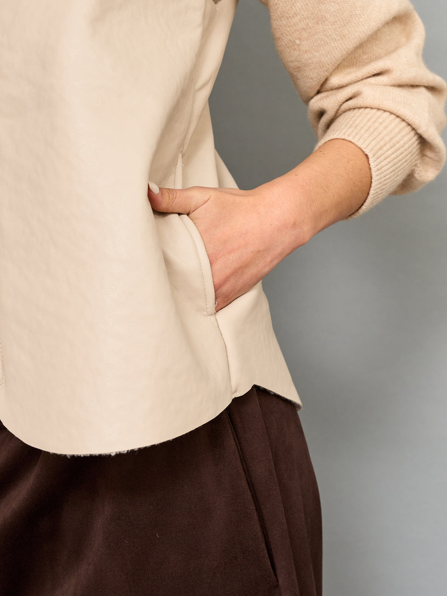 Gilet Gamuza Beige