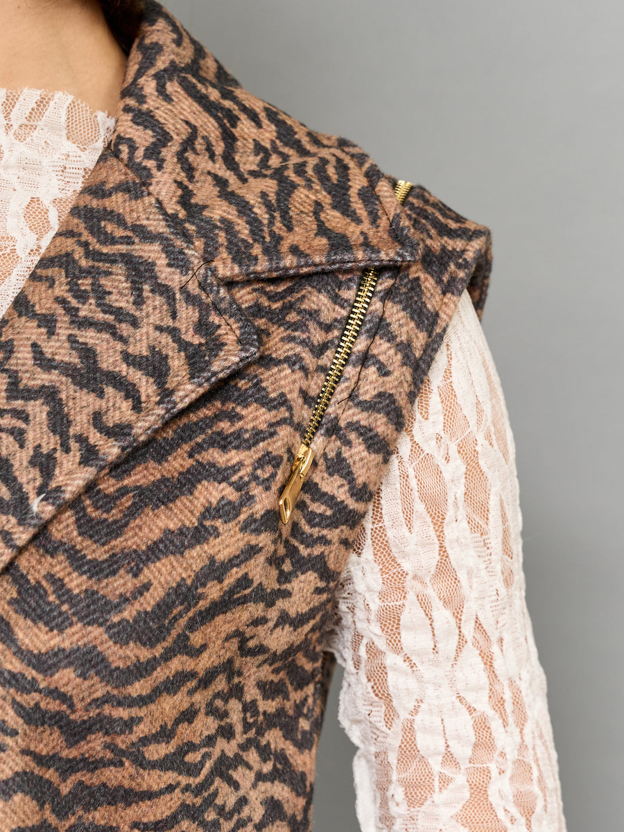 Gilet Print Tigre