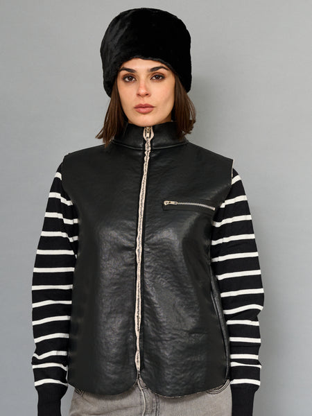 Gilet Gamuza Negro