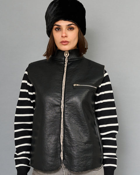 Gilet Gamuza Negro