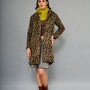 Abrigo Print Leopardo Café