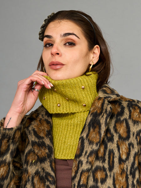 Abrigo Print Leopardo Café