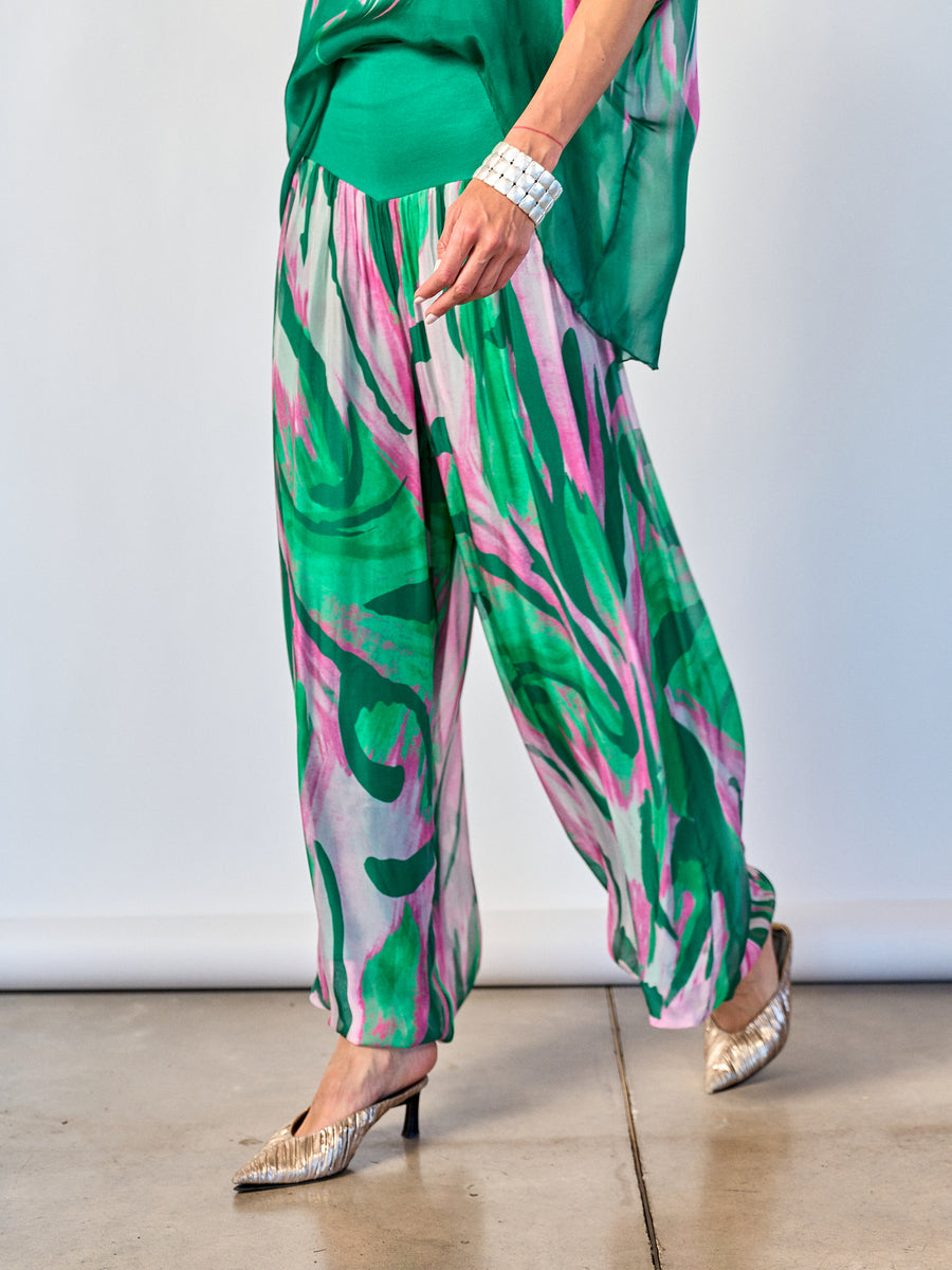 Pantalón Fantasía Verde