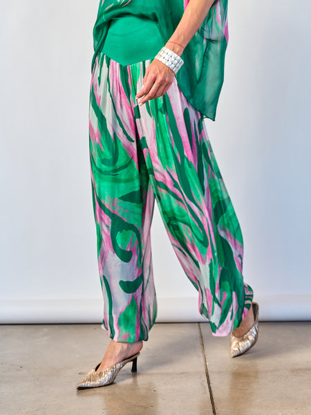 Pantalón Fantasía Verde
