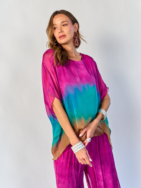 Blusa Degradé Magenta