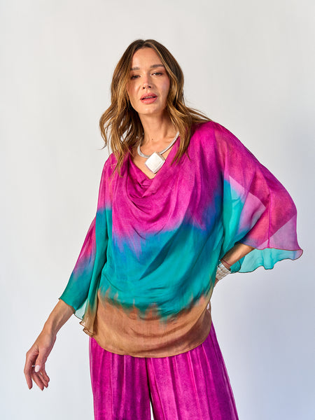Blusa Victoria Magenta