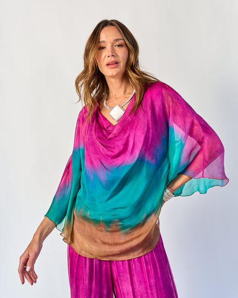 Blusa Victoria Magenta
