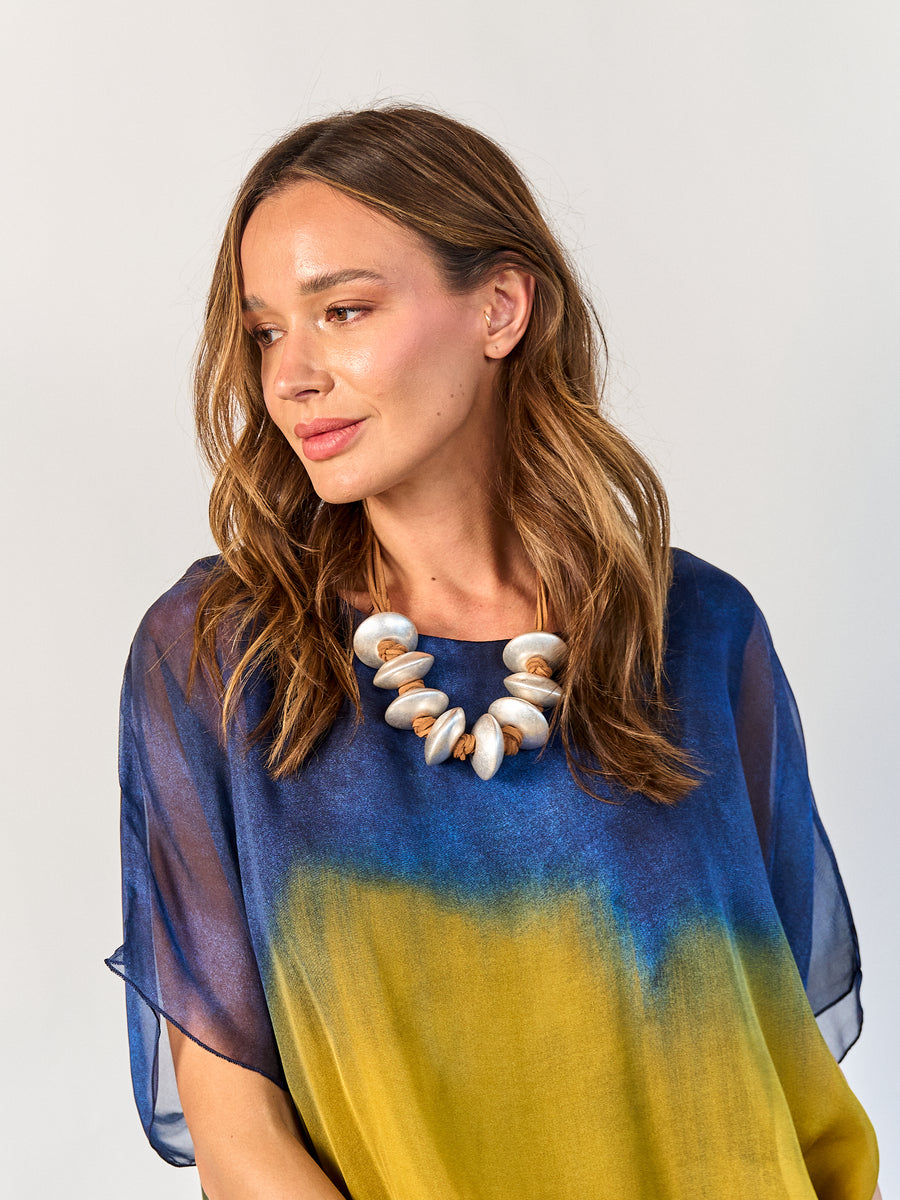 Blusa Degradé Azul