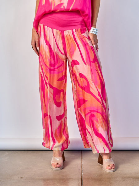 Pantalón Fantasía Fucsia