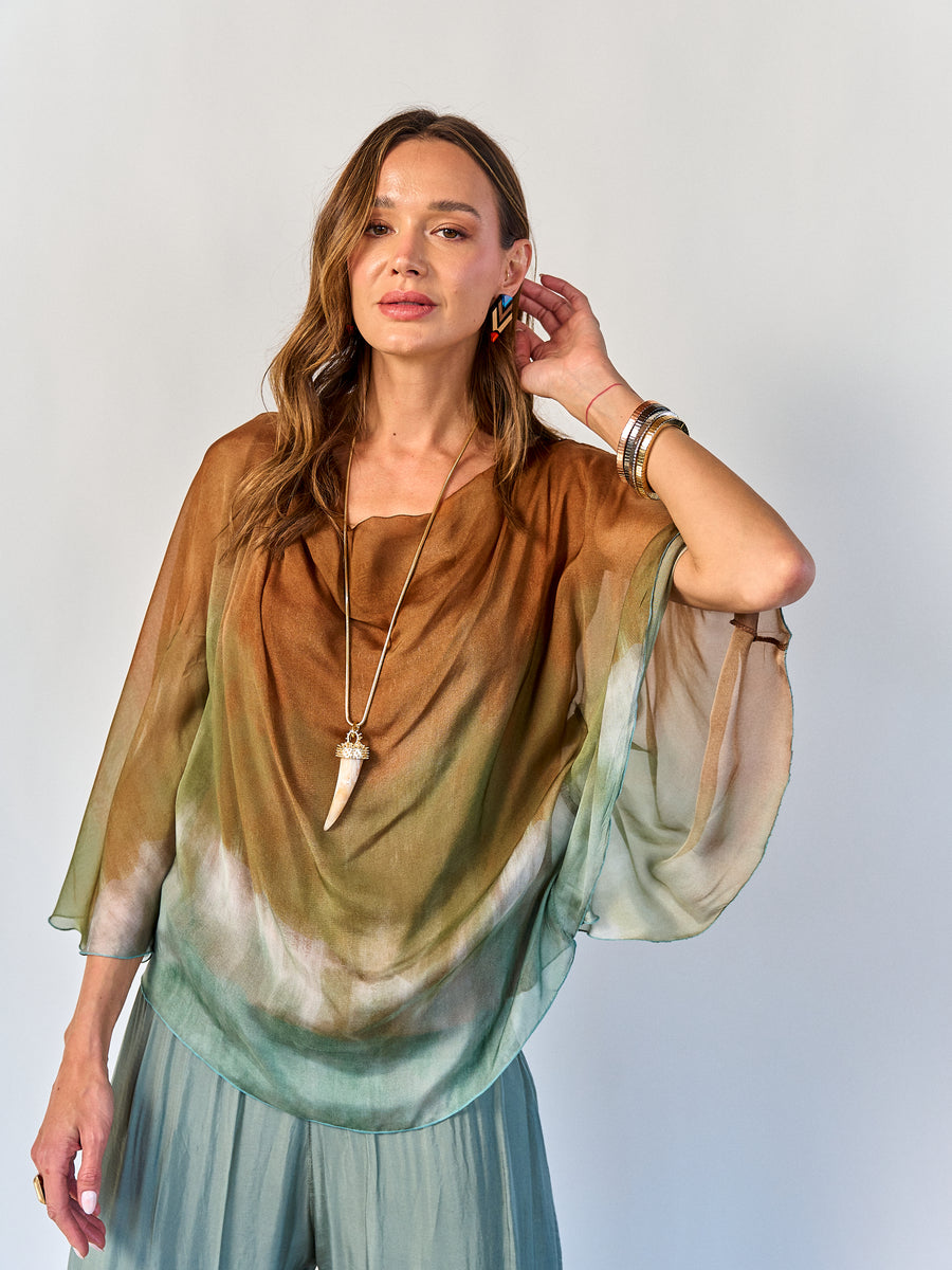 Blusa Victoria Café