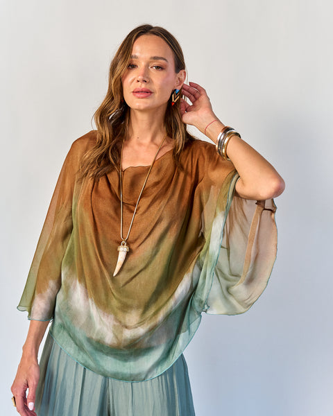 Blusa Victoria Café