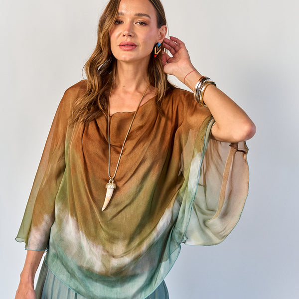 Blusa Victoria Café