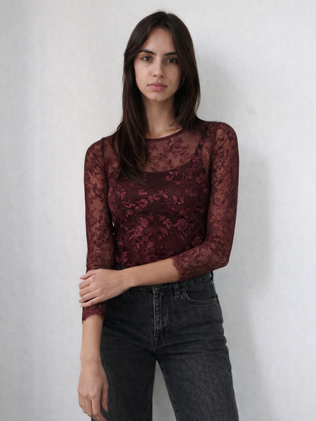Polera Encaje