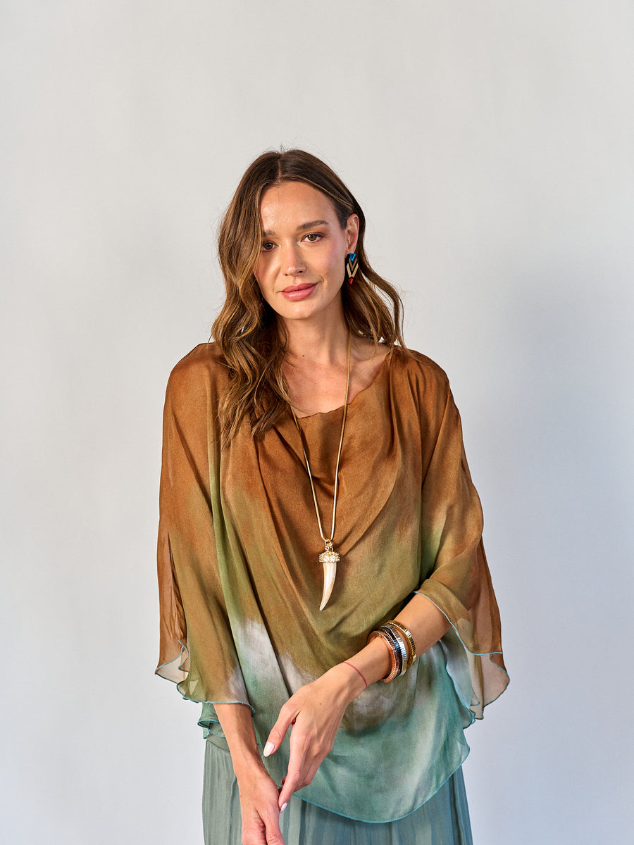 Blusa Victoria Café