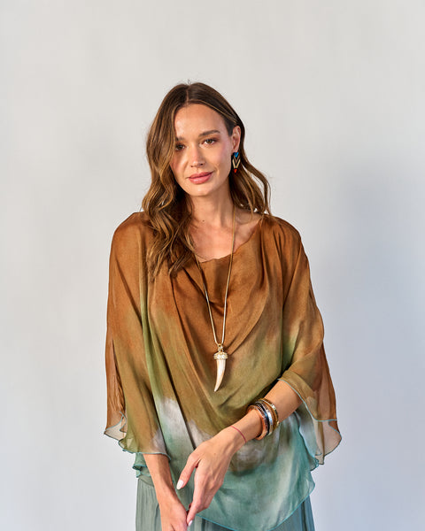 Blusa Victoria Café