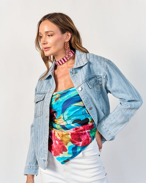 Chaqueta Brillos