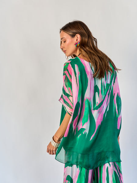 Blusa Fantasía Verde