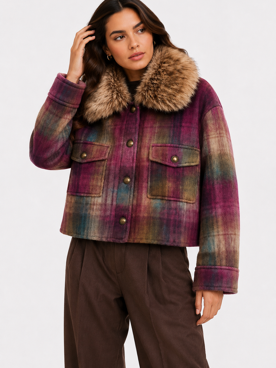 Chaquetón Lana Piel