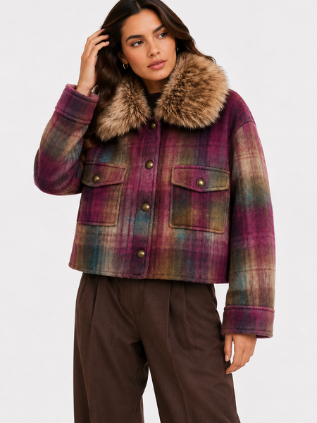 Chaquetón Lana Piel
