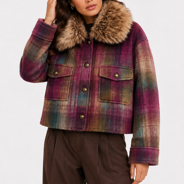 Chaquetón Lana Piel
