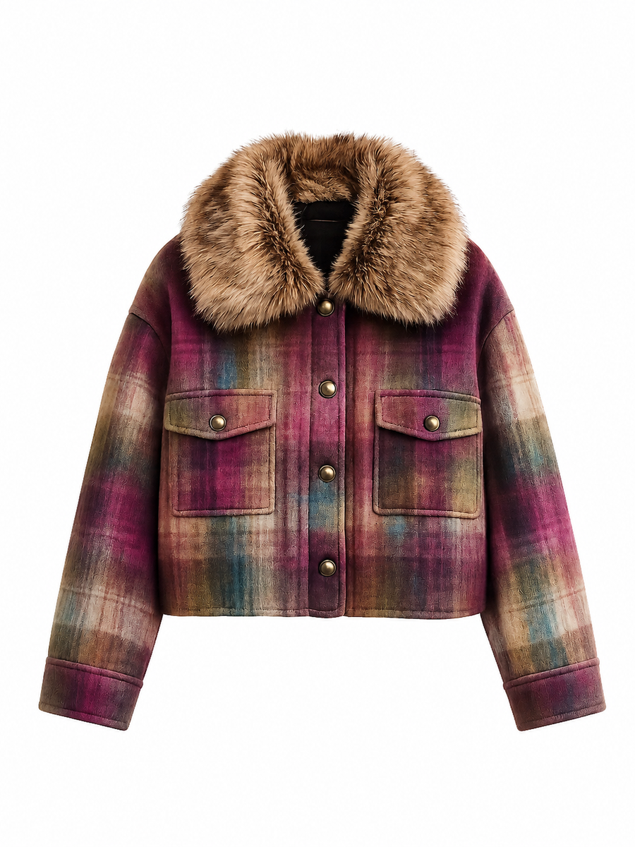 Chaquetón Lana Piel
