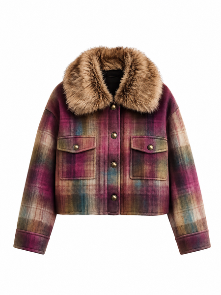 Chaquetón Lana Piel