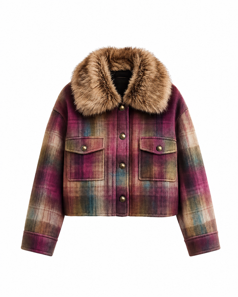 Chaquetón Lana Piel