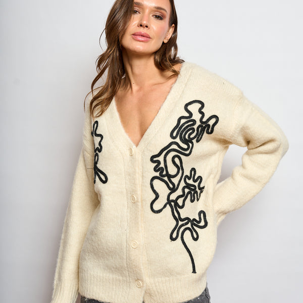 Cardigan Aplicación