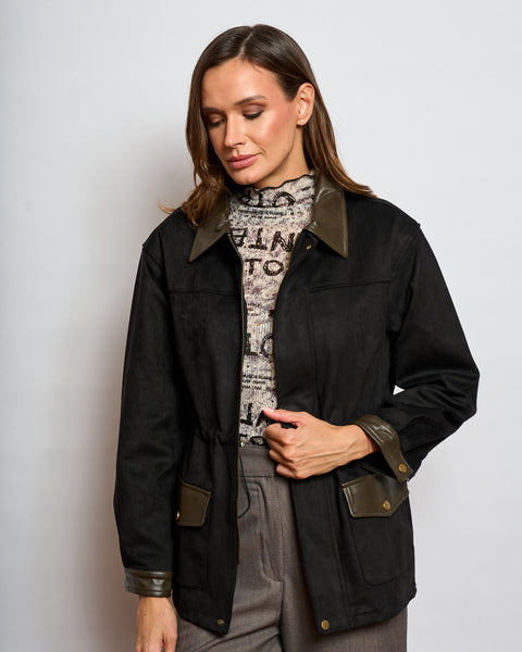 Chaqueta Gamuza Cuero