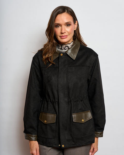 Chaqueta Gamuza Cuero